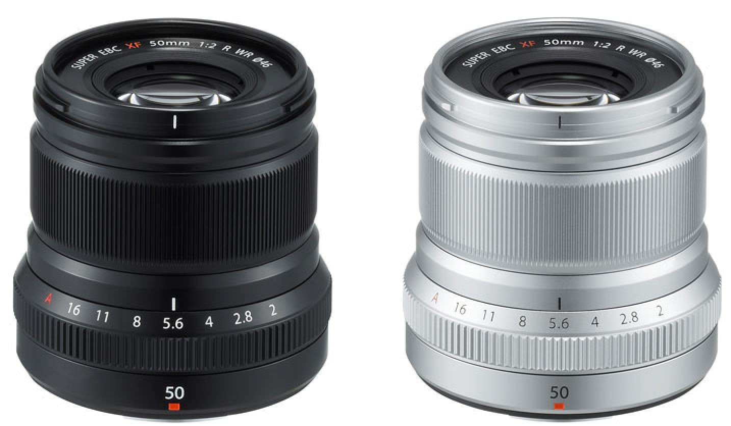Fuji XF50mm F2 R WR Black Lens