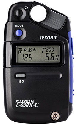 Sekonic L-308X Flashmate Light Meter - Best Available Image