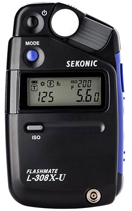 Sekonic L-308X-U Flashmate Light Meter