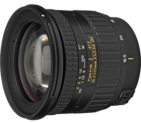 TOKINA AT-X 16.5-135mm DX lens - Canon