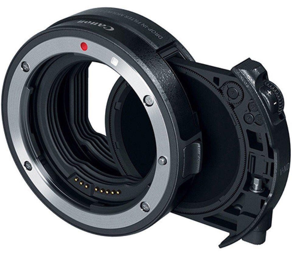 Canon Drop-In Filter Mount Adapter EF-EOS R with Circular Polarizer