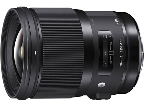 Sigma 28mm f/1.4 DG HSM Art Nikon F Lens - Best Available Image