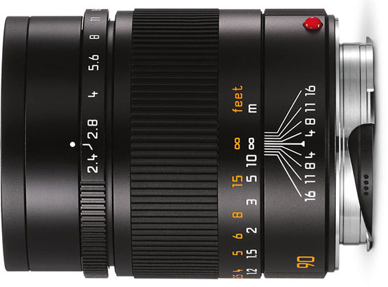 Leica Summarit-M 90mm f/2.4 Black