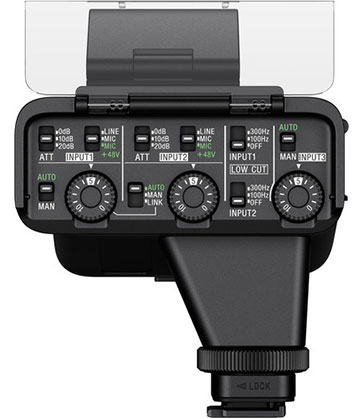 1015337_B.jpg - Sony XLR-K3M Dual-Channel XLR Audio Adapter Kit with Shotgun Microphone