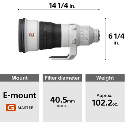 1015347_C.jpg - Sony FE 400mm f/2.8 GM OSS Lens