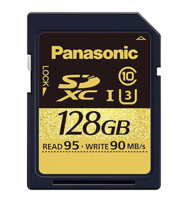 Panasonic 128GB SDXC UHS-I card