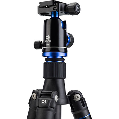 1015787_C.jpg - Benro FTA28CV1 Travel Angel Series 2 Carbon Fiber Tripod with V1E Ball Head - Thumbnail 3