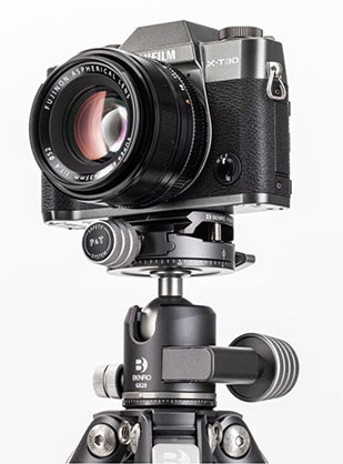 1015987_E.jpg - Benro Gx25 Two Series Arca-Swiss Style Low Profile Aluminum Ballhead With PU56 C - Image 5