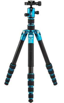 Benro Tripster Travel Tripod (1 Series, Blue, Aluminum) - Best Available Image