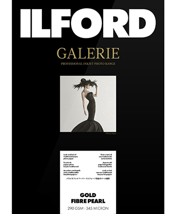 Ilford Galerie Gold Fibre Pearl 290gsm A4 21cm x 29.7cm 50 sheets - Best Available Image