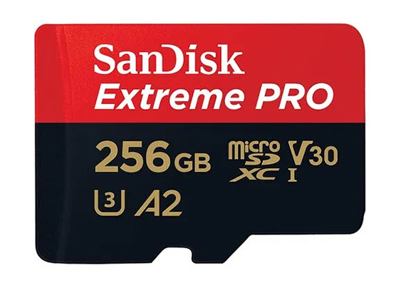 Sandisk Extreme Pro 256GB Micro SDXC Card