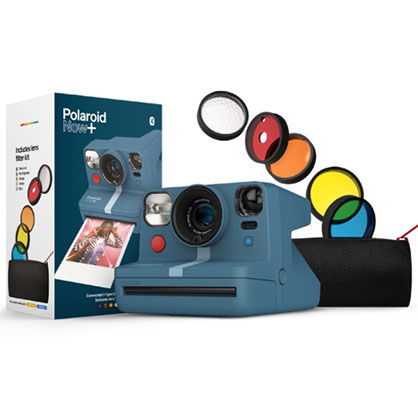 Polaroid Now+ i-Type Instant Camera Blue Gray