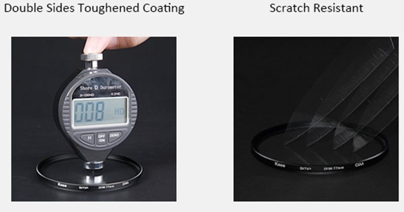 1018757_B.jpg - Kase MCUV II UV Filter for Fujifilm X100V Black - Thumbnail 2