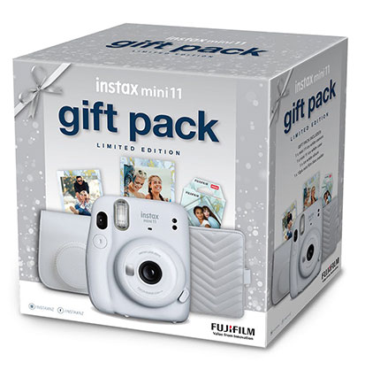 Instax Mini 11 Limited Edition Gift Pack - Ice White - Best Available Image