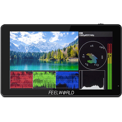 FeelWorld LUT5 5.5" IPS 3000 nits On-Camera Touch Screen Monitor - Best Available Image