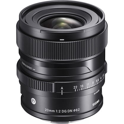 Sigma 20mm f/2 DG DN Contemporary Lens for L Mount