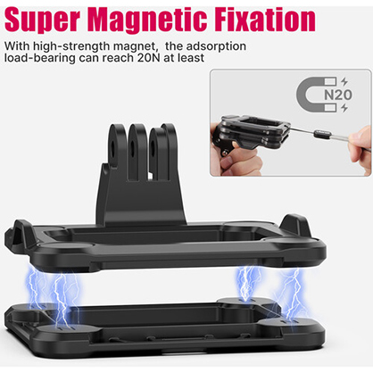 1019397_B.jpg - Ulanzi GP-16 Magnetic Quick Release Mount for GoPro - Thumbnail 2