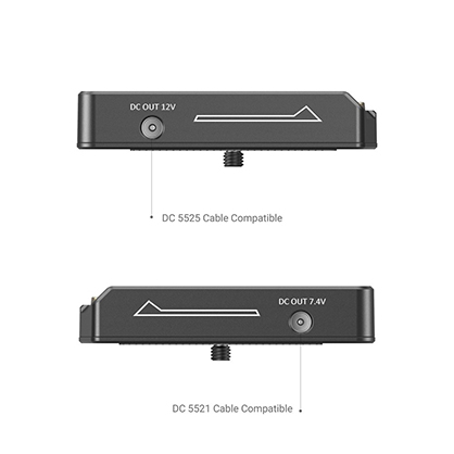 1019407_A.jpg - SmallRig NP-F Battery Adapter Plate Lite with NP-FZ100 Dummy Battery 3095 - Thumbnail 1