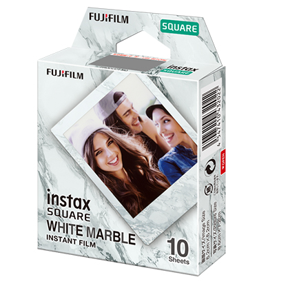 Best image for instax SQUARE Film 10pk White Marble