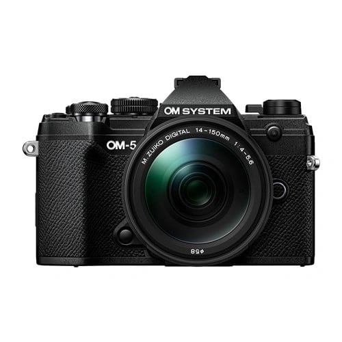 OM SYSTEM OM-5 14-150mm LENS KIT BLACK+ Bonus $200 Prepay Visa Card