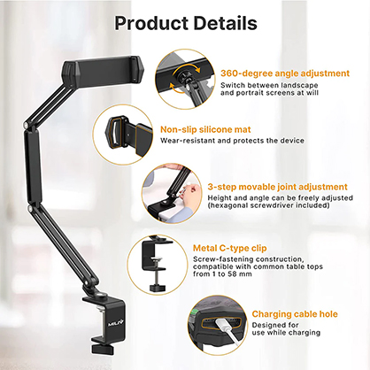 1020207_D.jpg - Ulanzi Metal Tablet Desktop Holder - Image 4