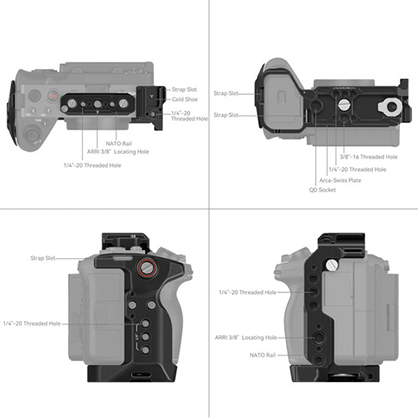 1020447_C.jpg - SmallRig Cage for Sony FX30 FX3 4138