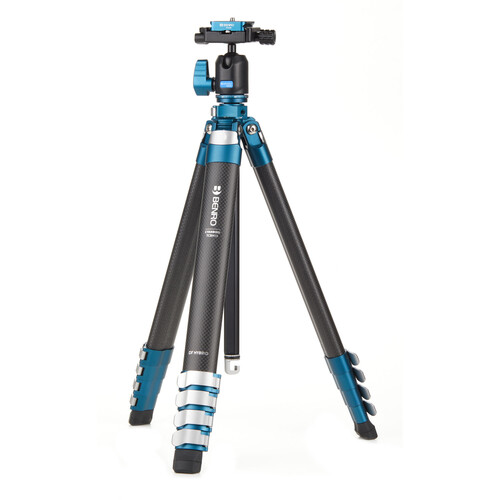 Benro CyanBird Carbon Fiber / Aluminum Tripod with N00P Ball Head - Best Available Image
