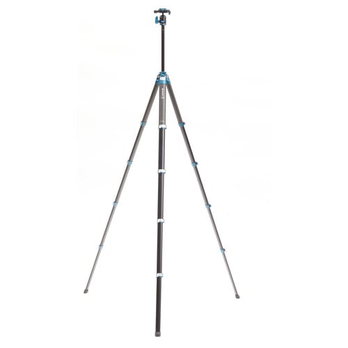 1021617_A.jpg - Benro CyanBird Carbon Fiber / Aluminum Tripod with N00P Ball Head - Thumbnail 1
