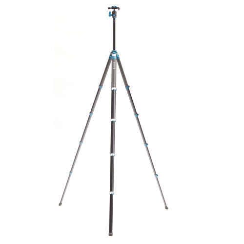 1021617_A.jpg - Benro CyanBird Carbon Fiber / Aluminum Tripod with N00P Ball Head - Image 1