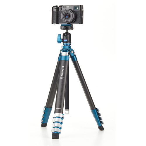 1021617_E.jpg - Benro CyanBird Carbon Fiber / Aluminum Tripod with N00P Ball Head - Thumbnail 5