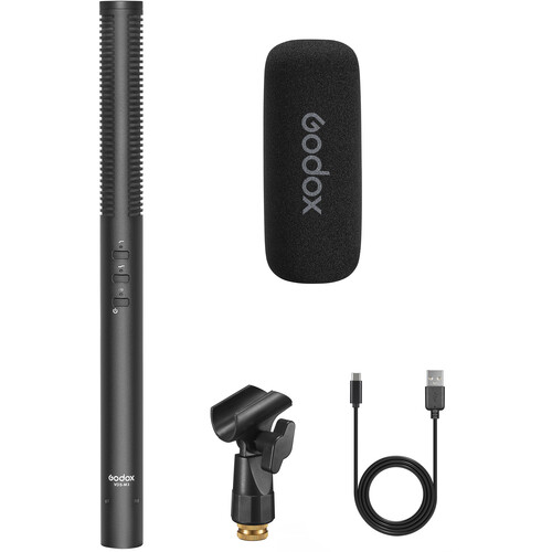 1021727_C.jpg - Godox VDS-M3 Rechargeable Supercardioid Condenser Shotgun Microphone - Image 3