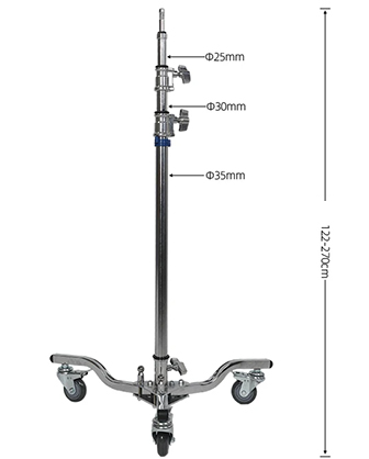 Krane X-40 Runway Baby Stand Maximum Height 2.7m - Best Available Image
