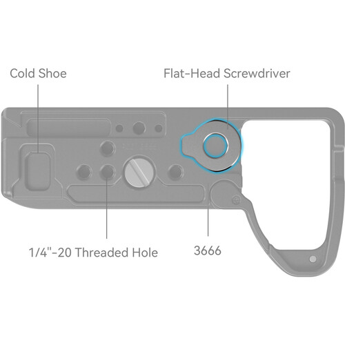 1021927_D.jpg - SmallRig Stainless Steel Screw Set with Screwdrivers 4385 - Thumbnail 4