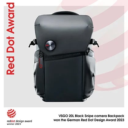 VSGO V-BP02 Black Snipe 16L Backpack