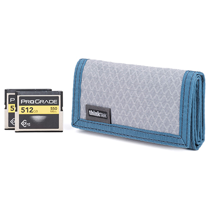 ThinkTank Pixel Pocket Rocket V2 CF Express Card Holder Marine Blue - Best Available Image