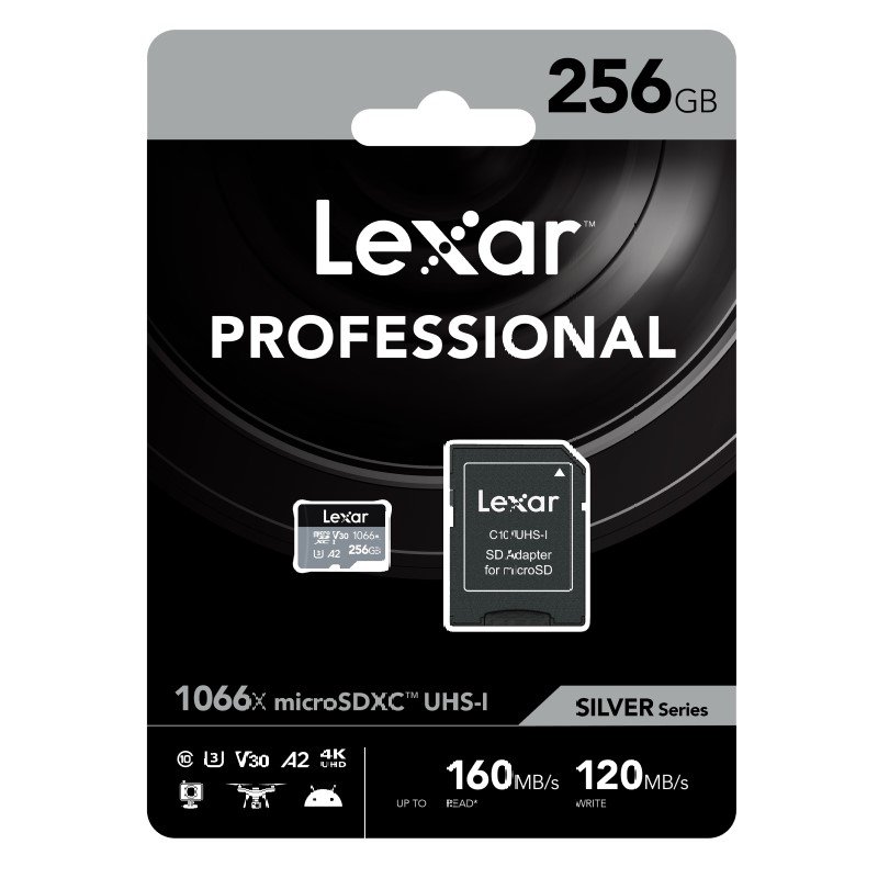Lexar Professional 1066x microSDHC/SDXC UHS-I 256GB Card