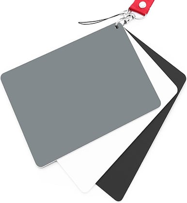 1022647_A.jpg - Camera Armour 18% Grey Card Kit 17.8x12.8cm Black/Grey/White - Image 1