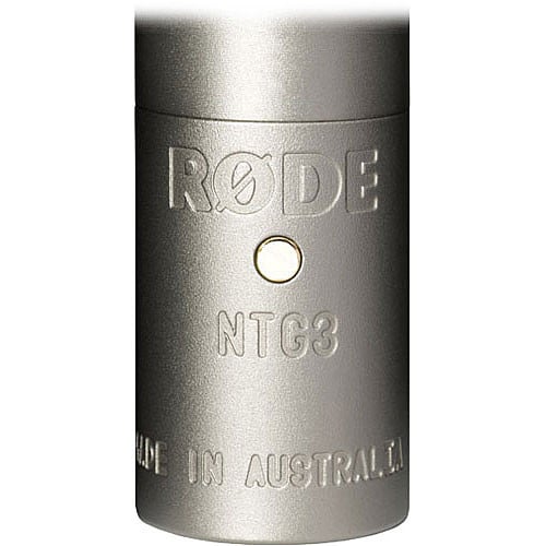 1022657_A.jpg - RODE NTG3 Moisture-Resistant Shotgun Microphone (Satin Nickel / Silver) - Thumbnail 1