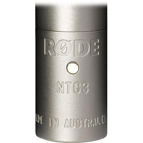 1022657_A.jpg - RODE NTG3 Moisture-Resistant Shotgun Microphone (Satin Nickel / Silver) - Image 1