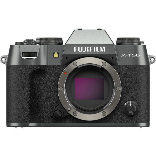FUJIFILM X-T50 Mirrorless Camera (Charcoal Silver) - Best Available Image