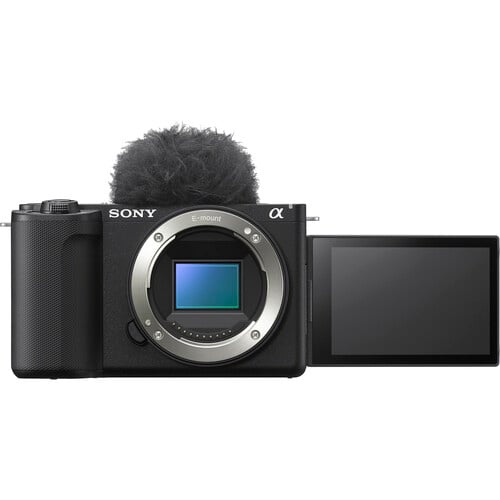 Sony ZV-E10 II Mirrorless Camera (Black) + Bonus Vlogging Tripod Kit