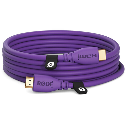 1023747_A.jpg - RODE HDMI to HDMI 2.1 Cable 3m Purple - Thumbnail 1