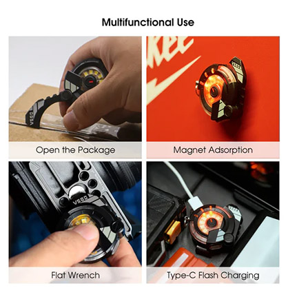 1023817_C.jpg - VSGO EDC Portable Mini LED Flashlight - Image 3