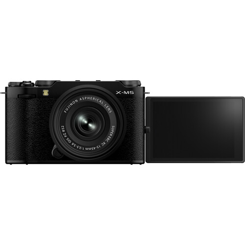 1023847_E.jpg - FUJIFILM X-M5 Mirrorless Camera with XC 15-45mm f/3.5-5.6 Lens (Black) - Image 5