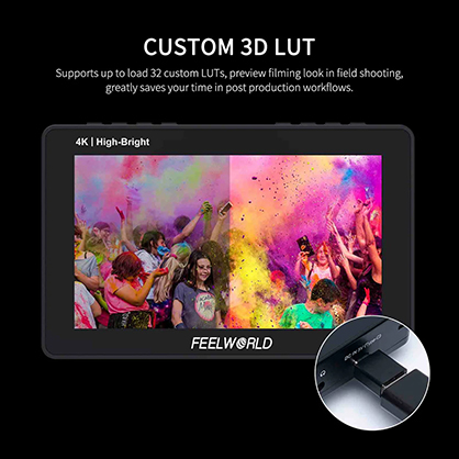 1024007_D.jpg - FeelWorld F5 Pro X 5.5" High-Brightness HDMI Touchscreen Monitor - Image 4