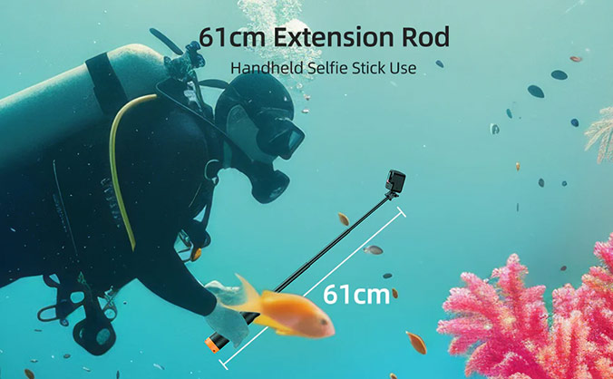1024187_A.jpg - Telesin Floating Tripod Selfie Stick - Image 1
