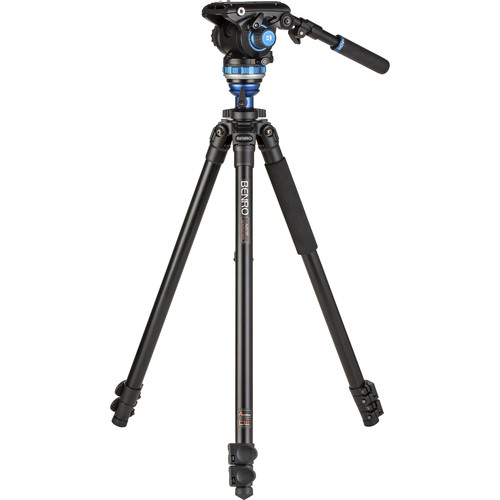 Best image for Benro A2573F Aluminum Single Tube Tripod with S6Pro Fluid Video Head