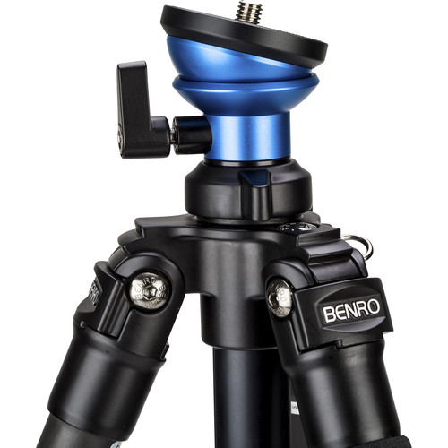 1024277_B.jpg - Benro A2573F Aluminum Single Tube Tripod with S6Pro Fluid Video Head - Thumbnail 2