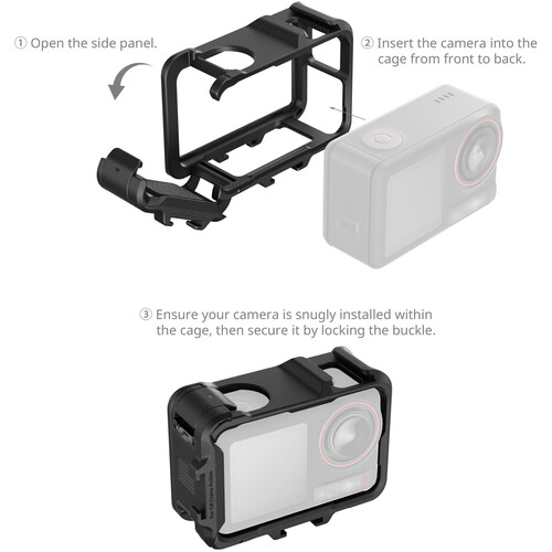 1024627_A.jpg - SmallRig Camera Cage for DJI Osmo Action 5 Pro/4/3 5135 - Image 1
