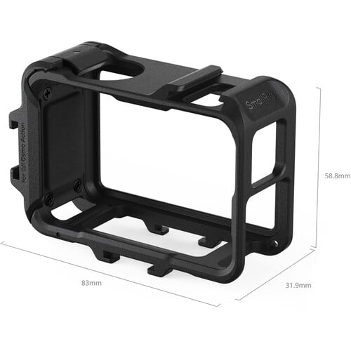 1024627_B.jpg - SmallRig Camera Cage for DJI Osmo Action 5 Pro/4/3 5135 - Thumbnail 2